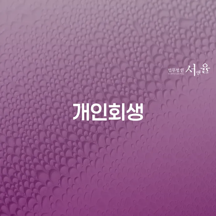 다산동 개인회생을 통한 경제적 재기